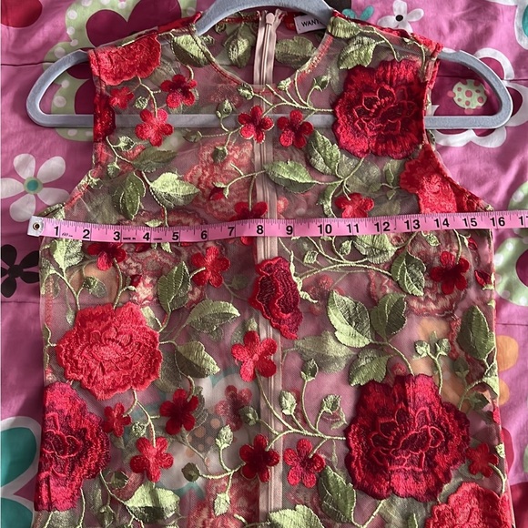 NWOT WANT MY LOOK SEE THROUGH DRESS SIZE S - Picture 14 of 14